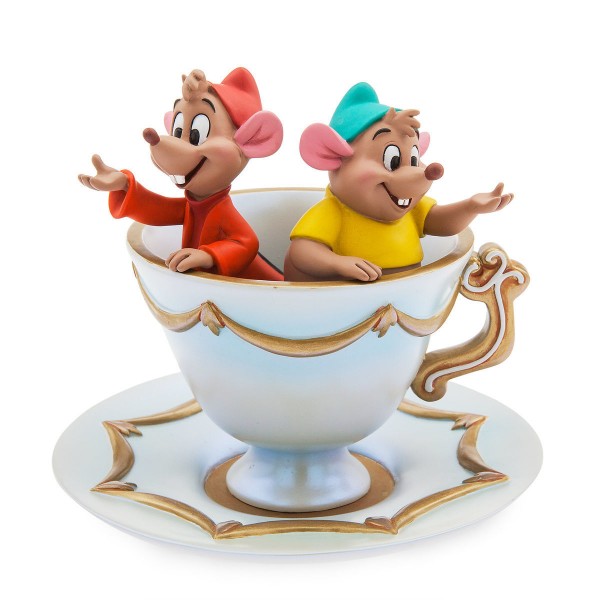 Disney Gus and Jaq Trinket Dish Figure, Cinderella